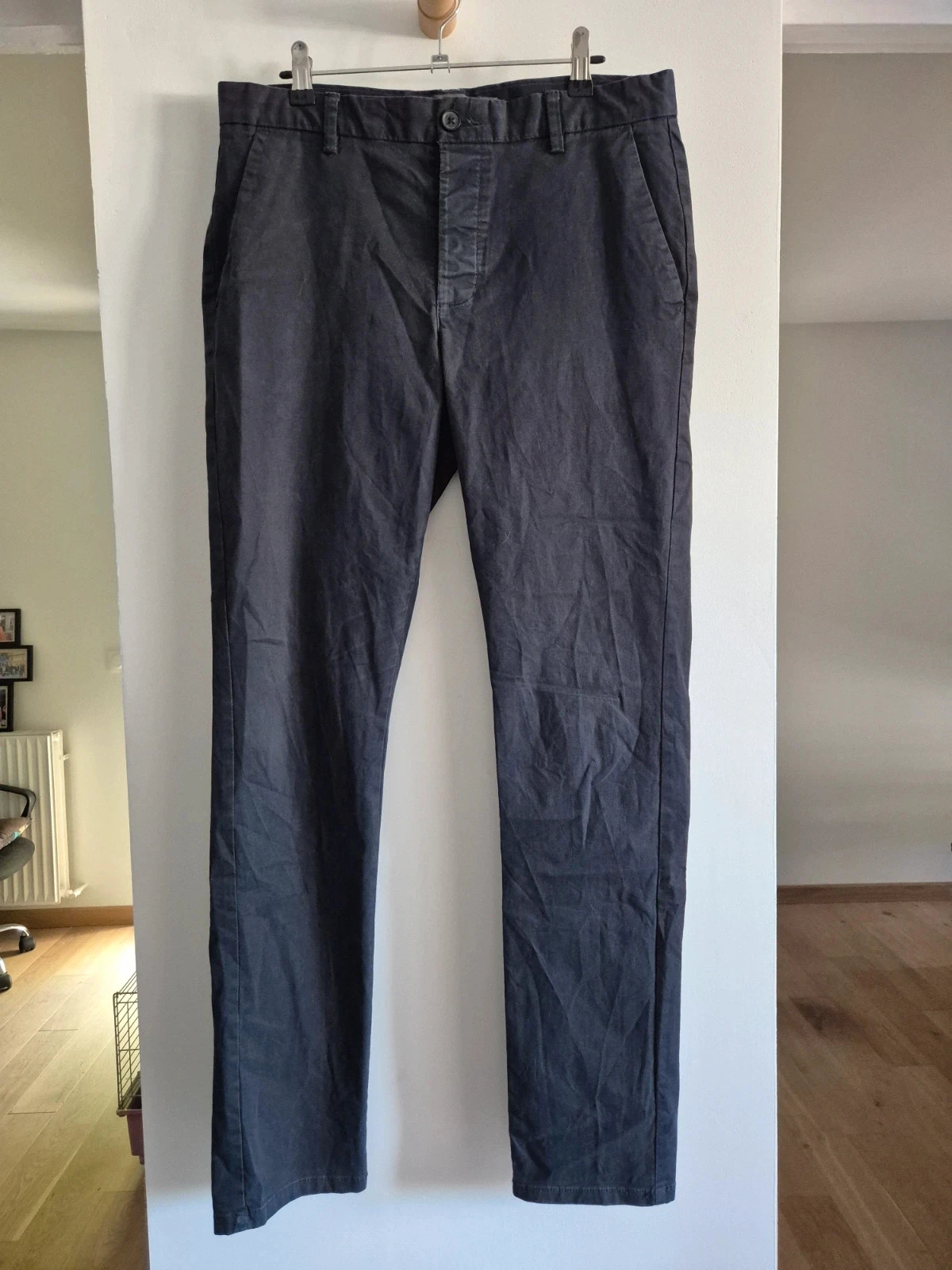 Pantalon chino bleu marine Primark M W32/L34